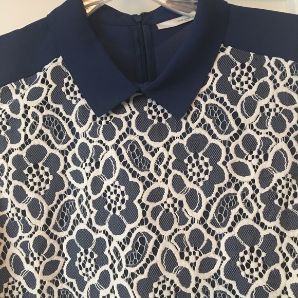 Navy Halogen top - Picture 2 of 6